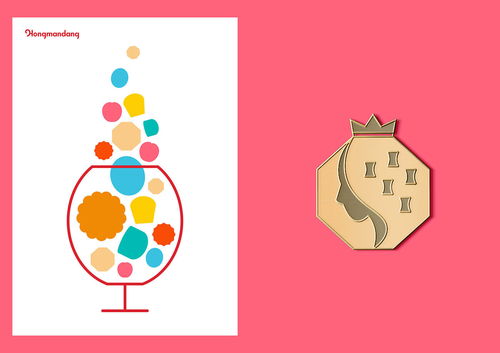 甜蜜視覺盛宴 草莓甜點品牌“紅滿當”的平面形象設計